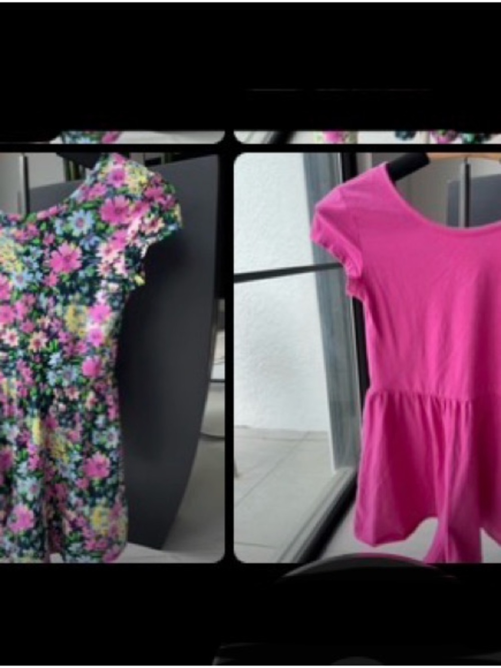GAP Lot Girls Rompers Pink & Floral size 10-12 Large Cotton Spandex